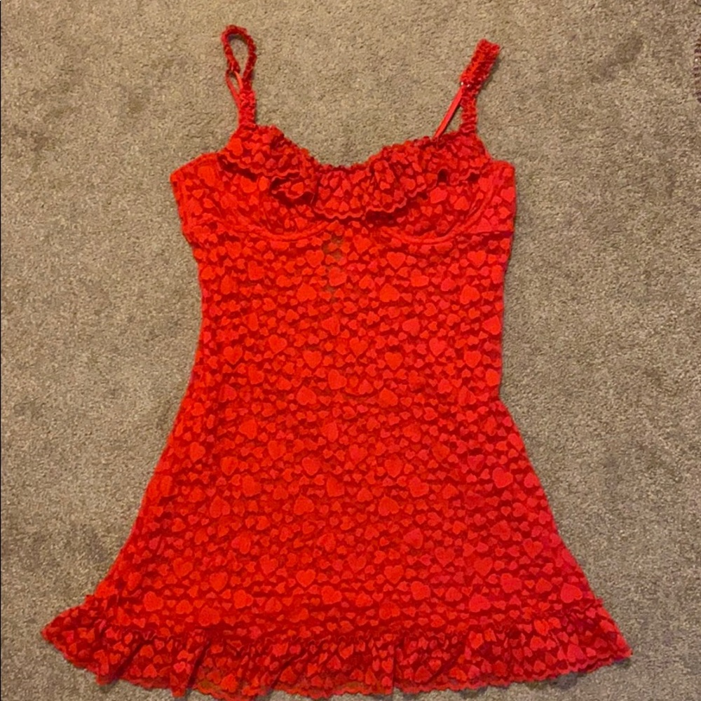 Very Sexy Victoria Secret Lacie heart Lingerie